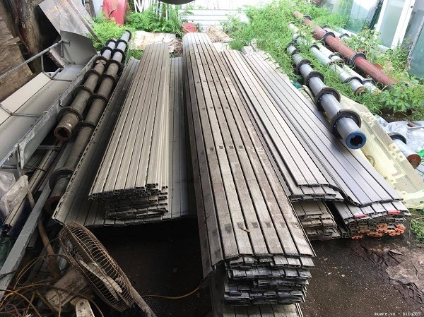 Thu mua cửa cuốn cũ cửa kéo sắt thanh lý giá cao