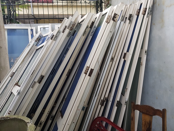 Thu mua cửa nhôm kính cũ giá cao tận nơi