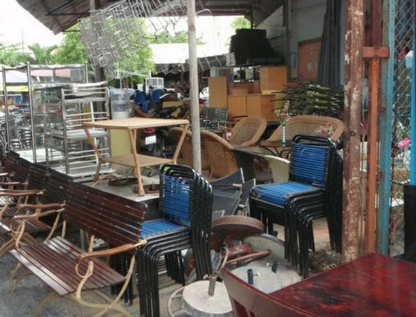 Thu mua đồ cũ bàn ghế quán ăn nhà hàng trọn gói giá cao