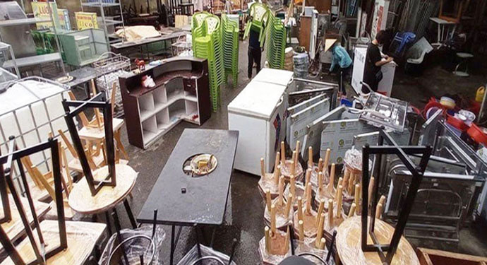 Thu mua đồ cũ trọn gói tự bốc xếp và vận chuyển miễn phí